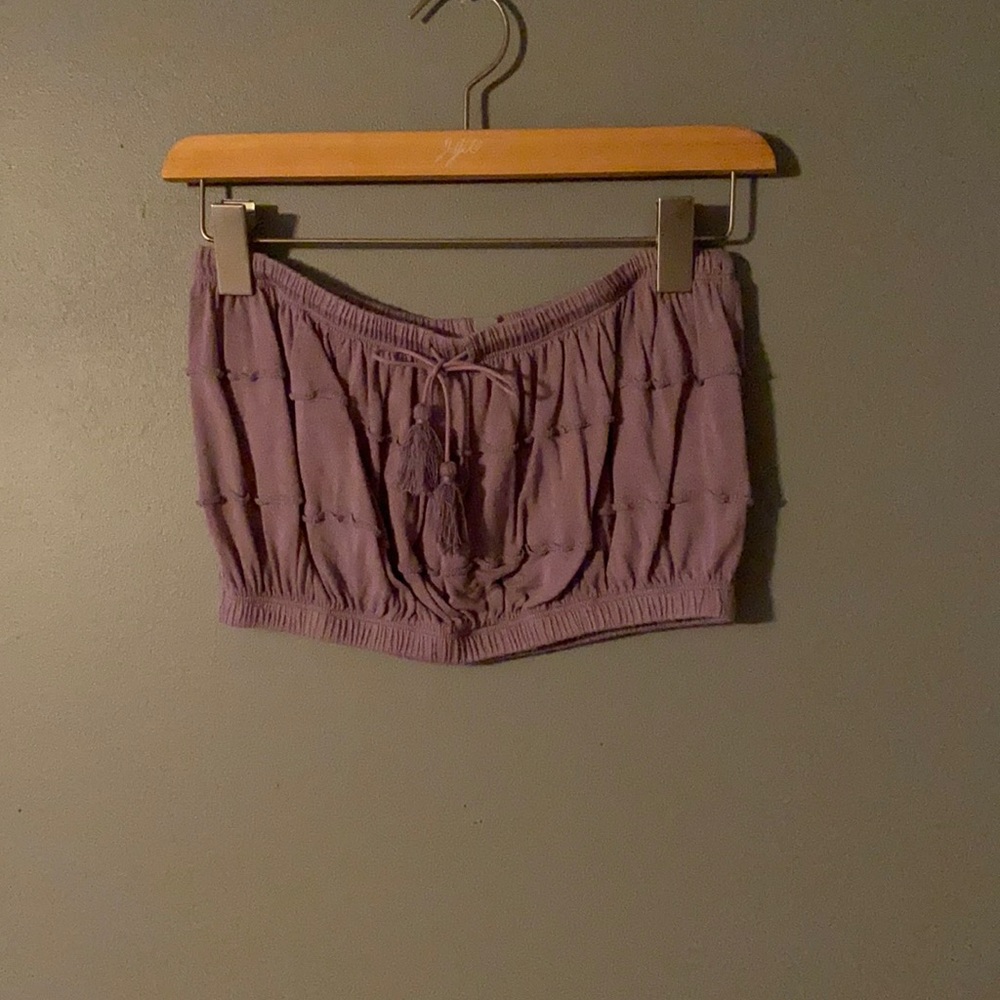 Purple Ecoté with Urban Outfitters Tube Top